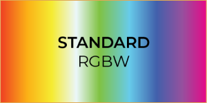 Multicolor light icon.