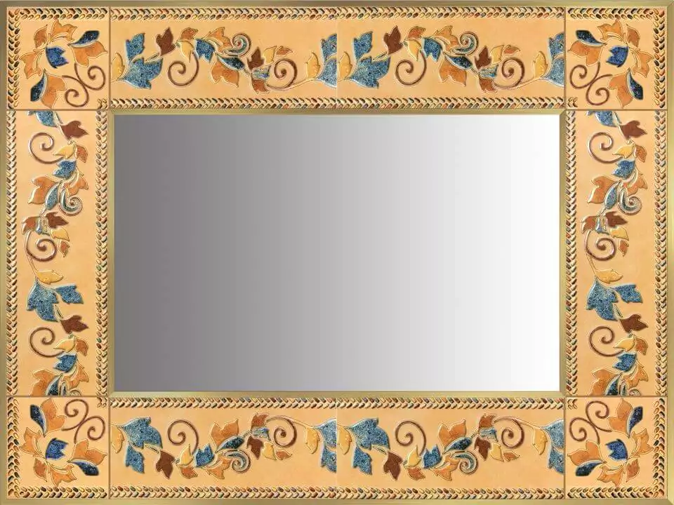 Calafat Mediterranean mirror frame.